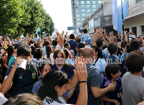 festejos olavarria argentina campeona del mundo 23