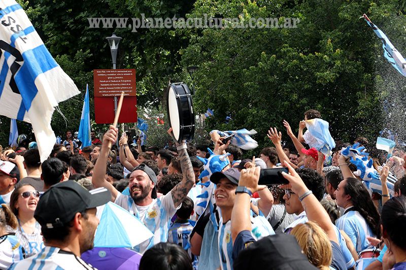 festejos olavarria argentina campeona del mundo 4
